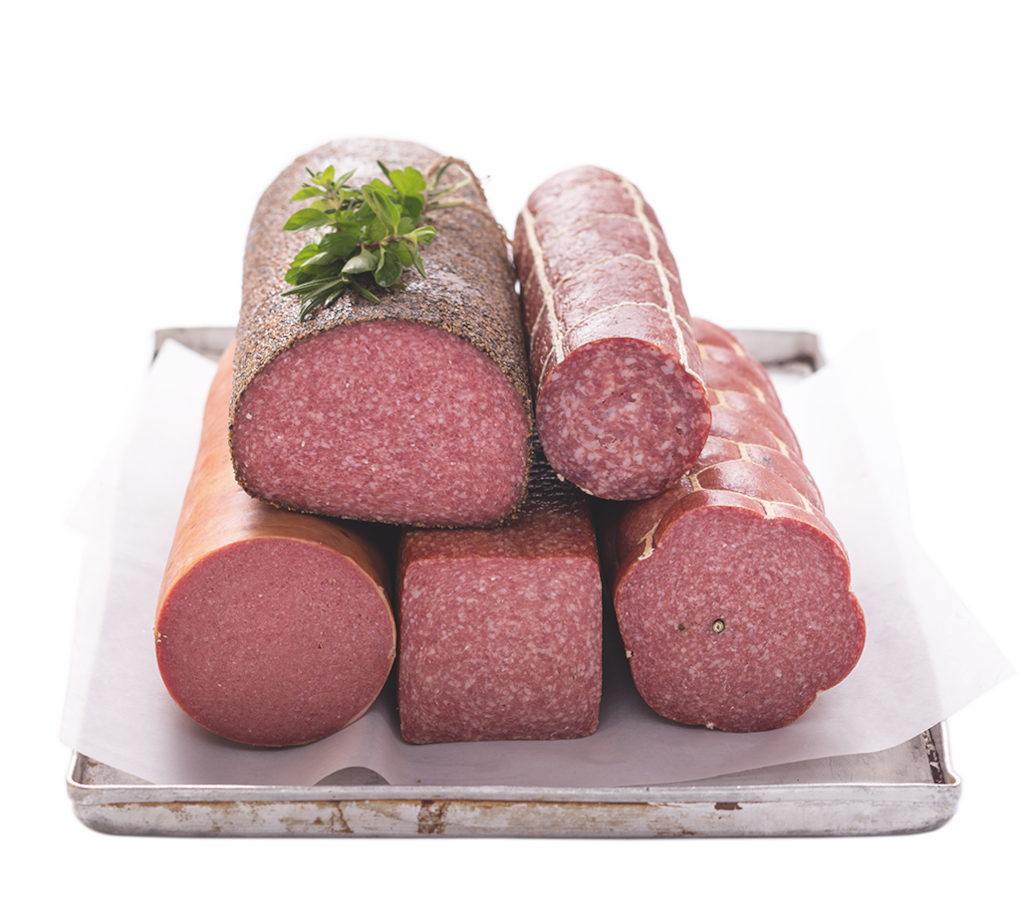 Rohwurst-Aufschnitt