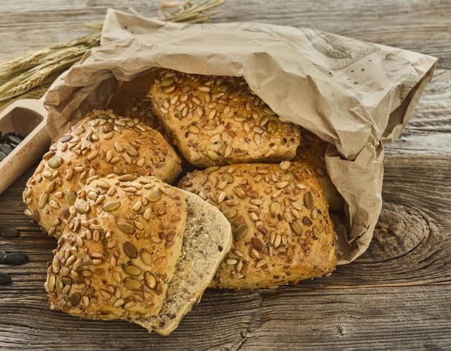 ¹Kürbiskernbrötchen