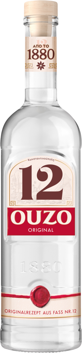 Ouzo 12 35 - 38 % Vol.