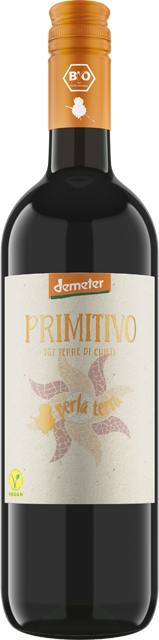 Italien: Demeter Perla Terra Primitivo trocken IGP