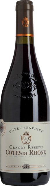 Frankreich: Cuvée Benedikt Côtes du Rhône Grande Réserve Rouge AOC 