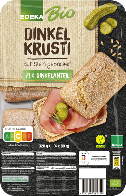 EDEKA Bioland-Dinkelkrusti