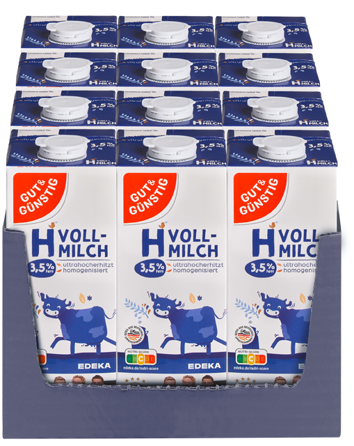 Donnerstag bis Samstag: Gut & Günstig H-Vollmilch