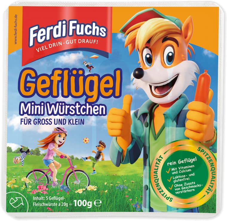 Ferdi Fuchs Geflügel Mini Würstchen