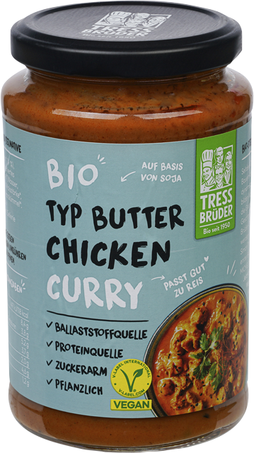 Bio Tressbrüder Typ Butter Chicken Curry