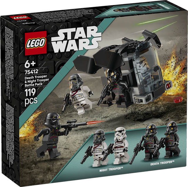 LEGO STAR WARS Todestruppler und Nachttruppler Battle Pack „75412“