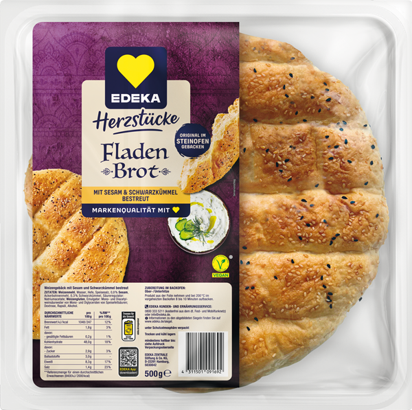 EDEKA Herzstücke Fladenbrot