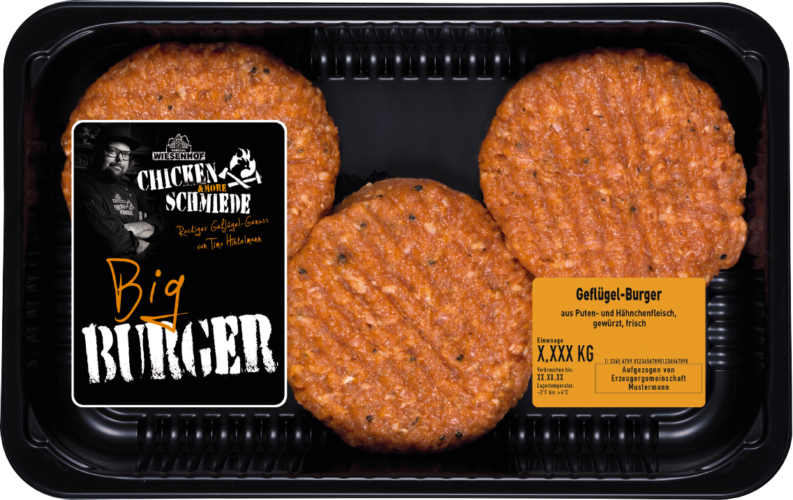 Wiesenhof Chicken Schmiede Big Burger
