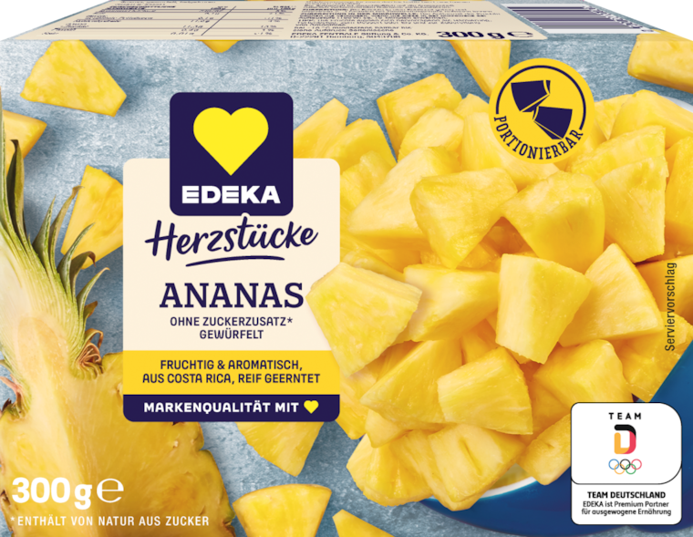 EDEKA Herzstücke Annas, Mango, Brombeeren oder Cranberrys