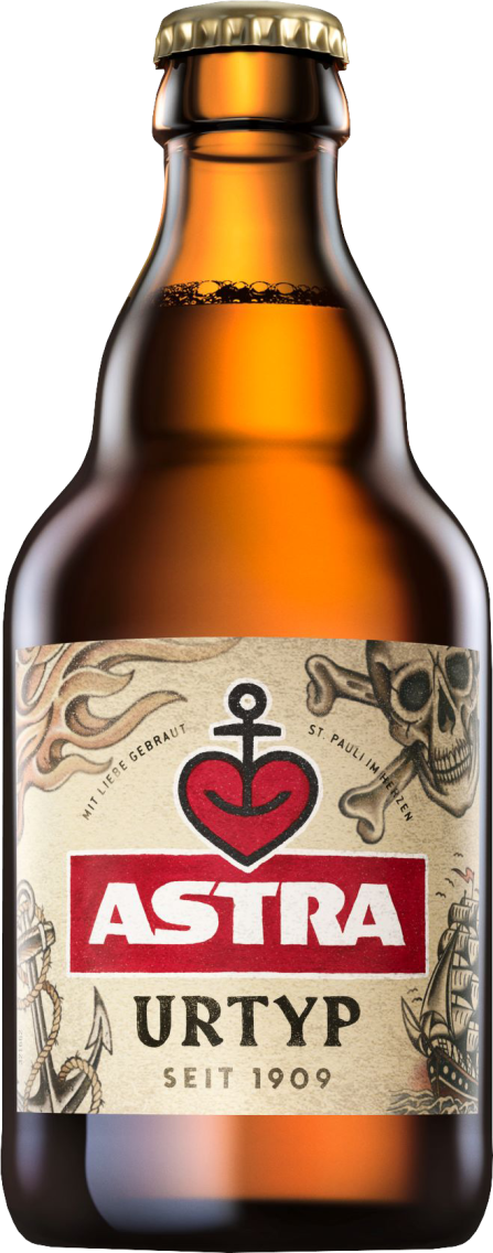 Astra oder Holsten Bier