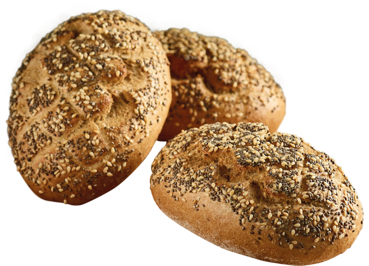 Dinkel-Chia-Quarkbrötchen