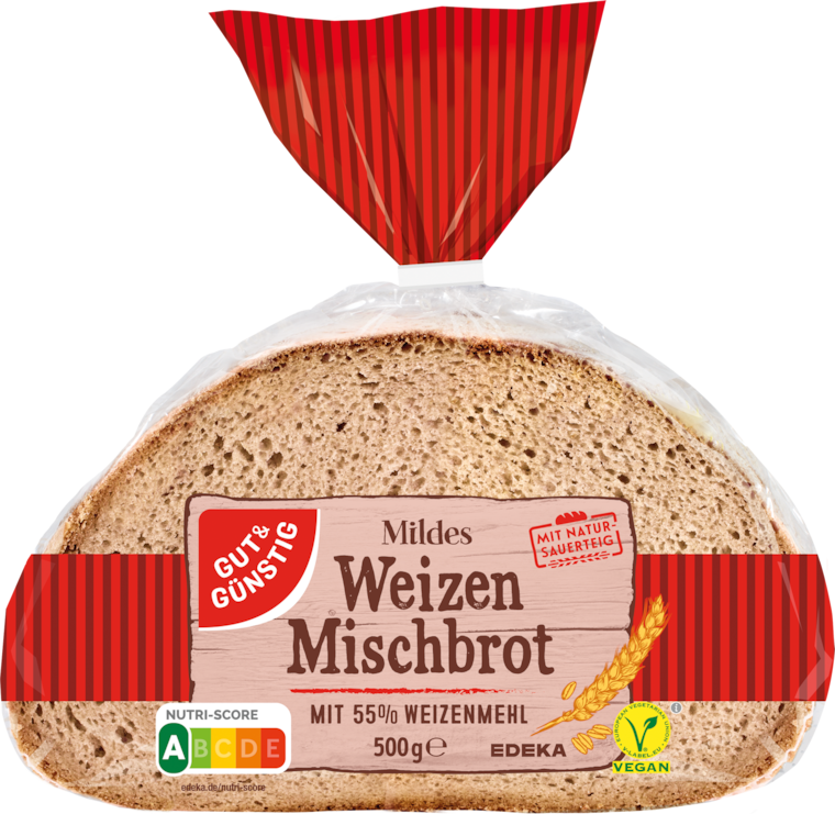 GUT&GÜNSTIG Mildes Weizenmischbrot