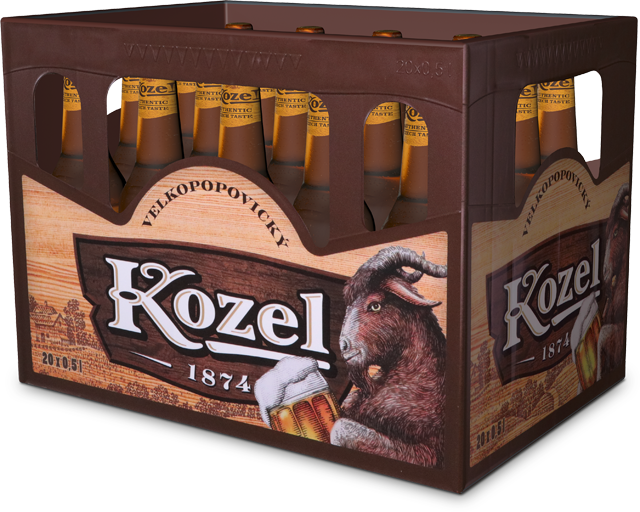 Kozel Premium Lager oder Dark 