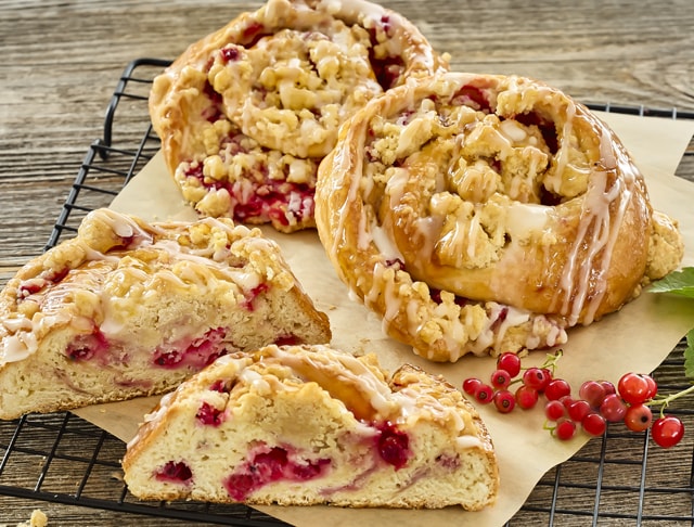 ¹Johannisbeer-Sreuselschnecken