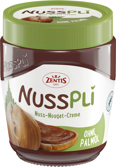 Nusspli Nuss-Nougat-Creme ohne Palmöl oder Belmandel Mandel-Nougatcreme ohne Palmöl