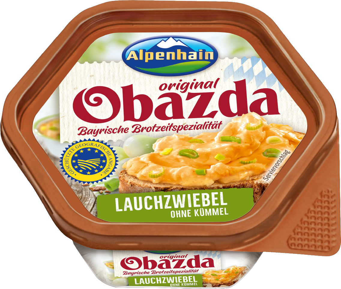 Alpenhain Obazda oder Camembert Creme