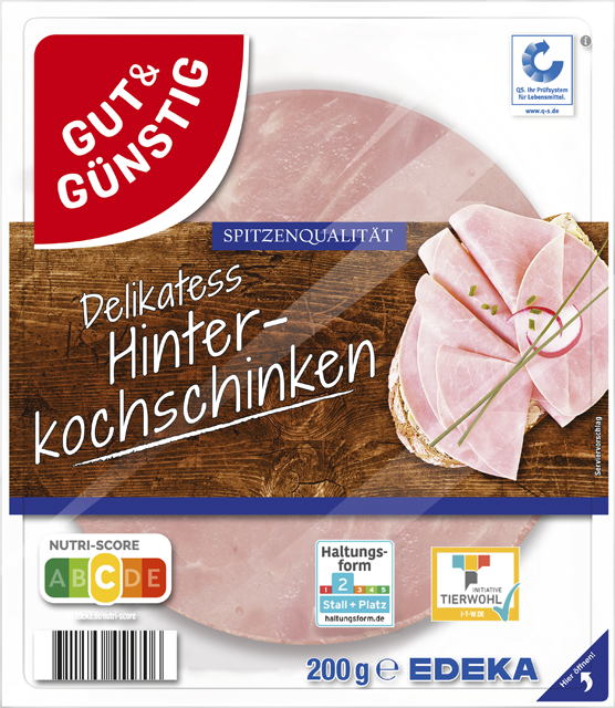 Gut & Günstig Delikatess  Hinterkochschinken