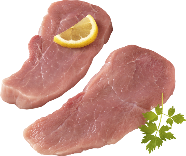 Schweine-Schnitzel oder -Keulenbraten 