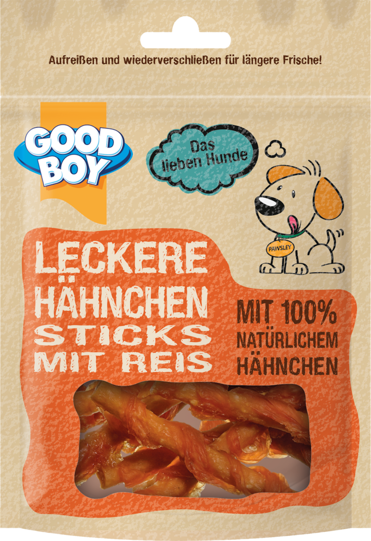 Good Boy Pawsley Hähnchen-Kausticks mit Reis
