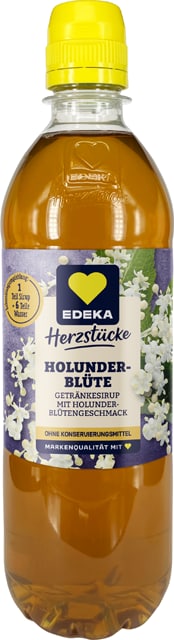 EDEKA Herzstücke Sirup Holunderblüte