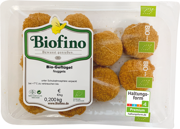 Biofino Geflügel-Nuggets