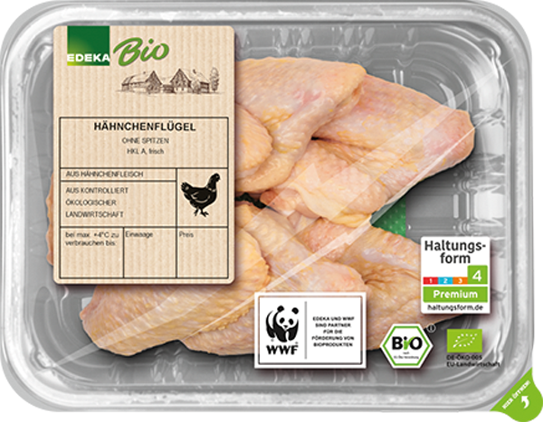 EDEKA Bio Hähnchenflügel
