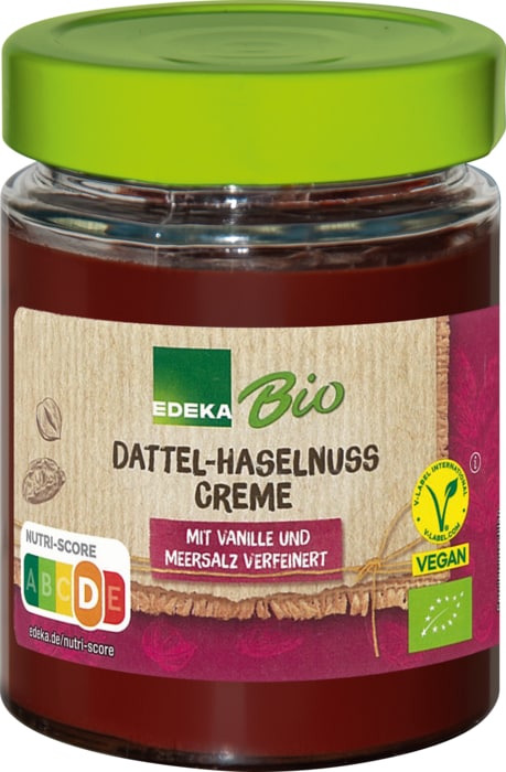 EDEKA Bio Dattel-Haselnusscreme