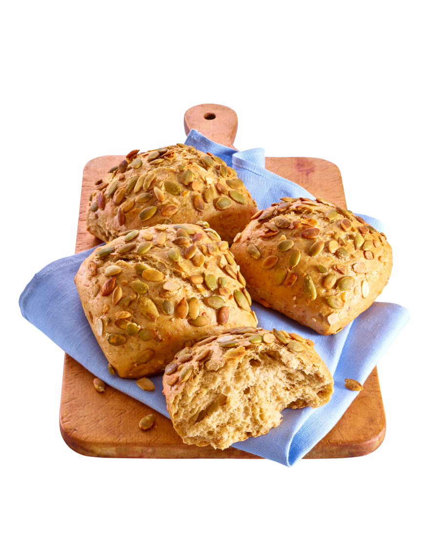 3 x Kürbiskernbrötchen oder Weltmeisterbrötchen