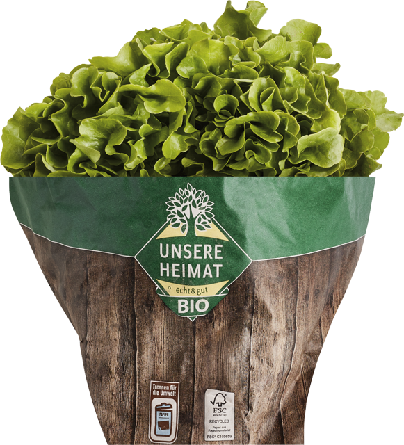 Unsere Heimat – echt & gut Bio Demeter Bunte Salate