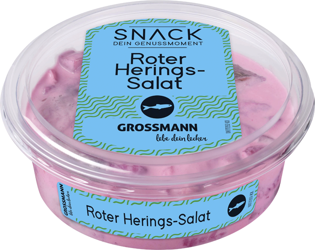 Roter Heringssalat oder Krabbencocktail Florida 