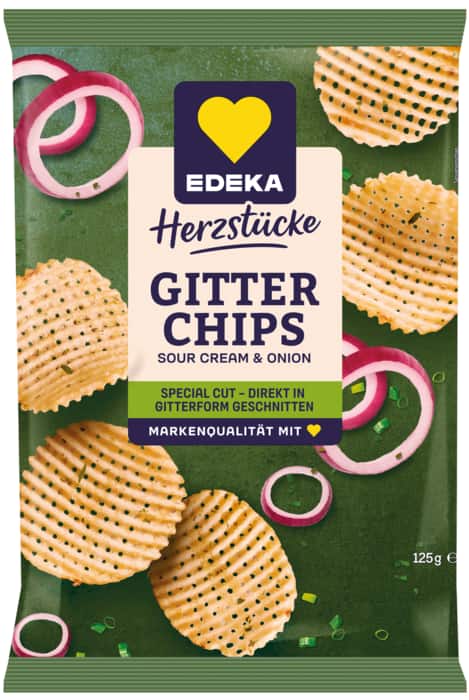 EDEKA Herzstücke Gitter-, Kessel- oder Crunchy-Chips