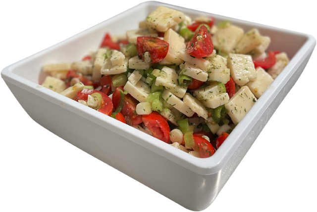 Tomaten-Manchego-Salat