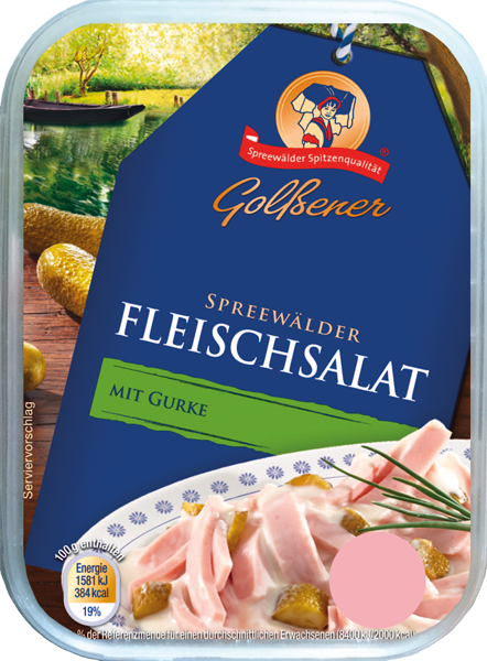Golßener Spreewälder Fleischsalat