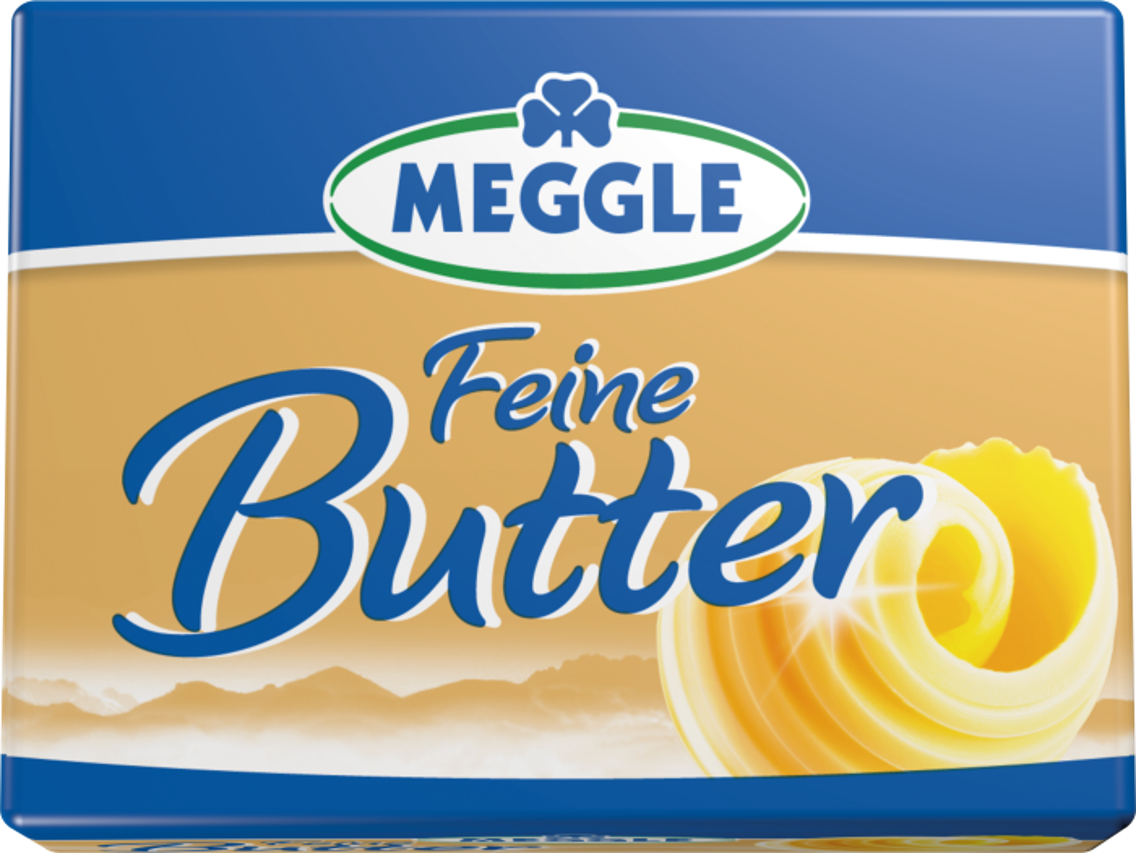Meggle Joghurtbutter, Feine Butter oder Streichzart