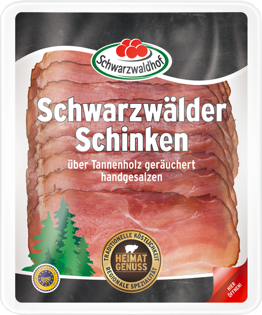 Schwarzwaldhof Schwarzwälder Schinken oder Bauernschinken 