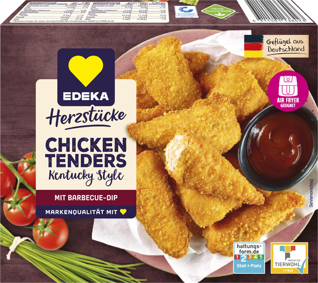 EDEKA Herzstücke Chicken Tenders Kentucky Style oder Crunchy Potatoe