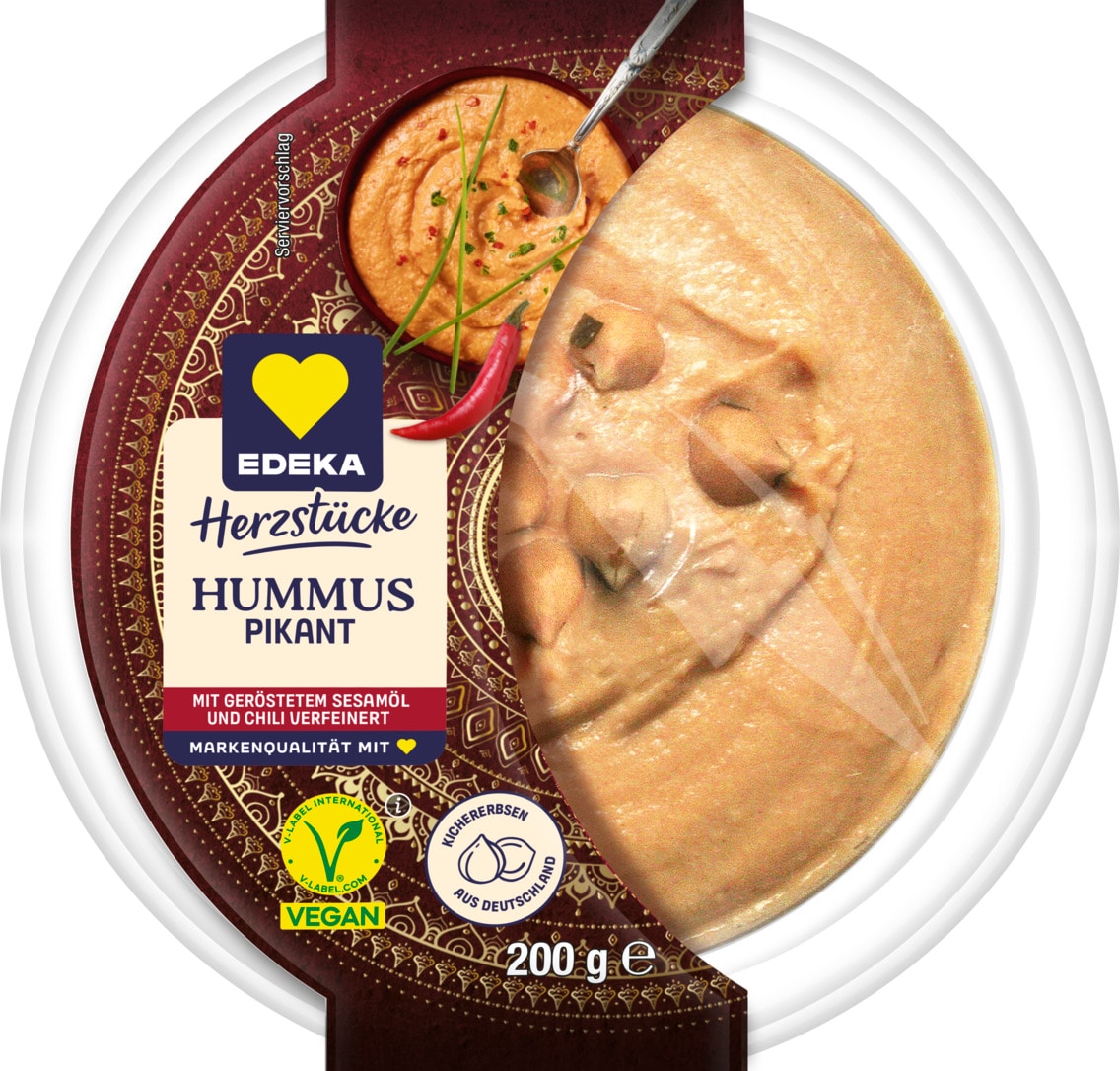EDEKA Herzstücke Hummus