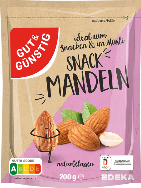 GUT&GÜNSTIG Snack-Mandeln