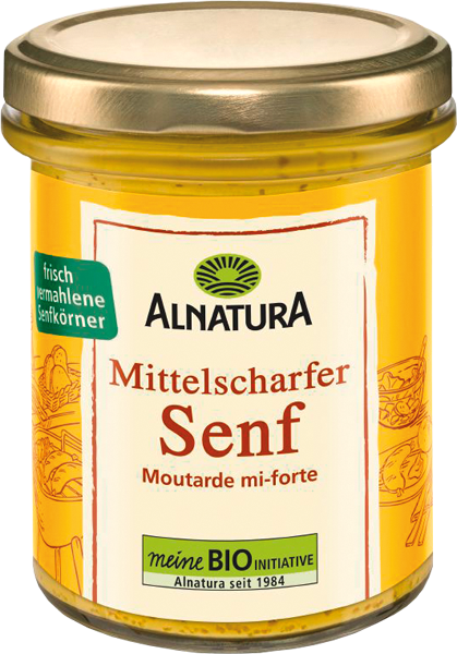 Alnatura Bio-Senf mittelscharf