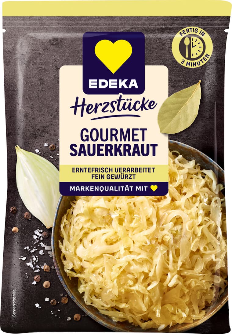 EDEKA Herzstücke Gourmet Sauerkraut