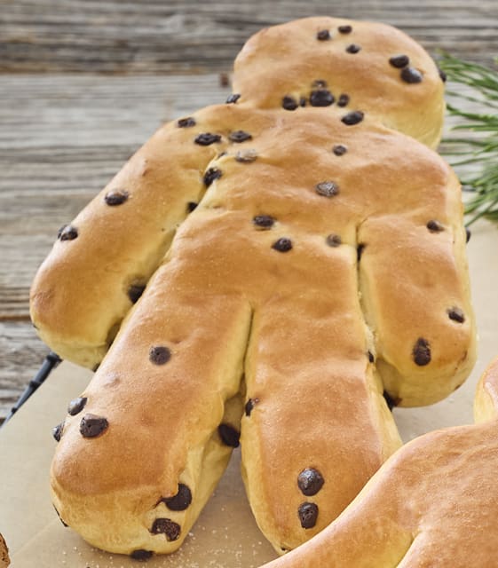 Montag bis Freitag: ¹Schoko-Weckmann 