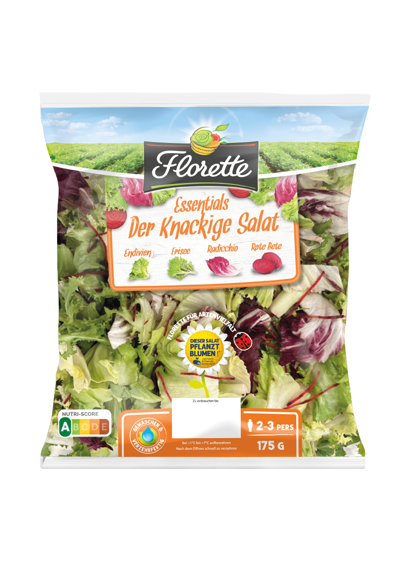 Florette Der knackige Salat oder Der feine Salat