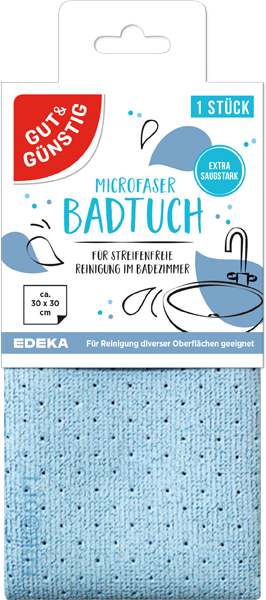 GUT&GÜNSTIG Mikrofaserbadtuch