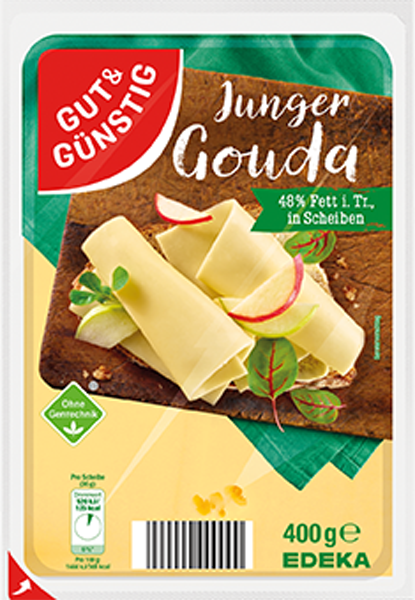 GUT&GÜNSTIG Edamer, Gouda, Tilsiter oder Butterkäse