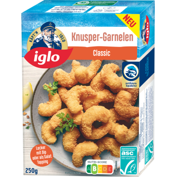 iglo Knusper- oder Königsgarnelen