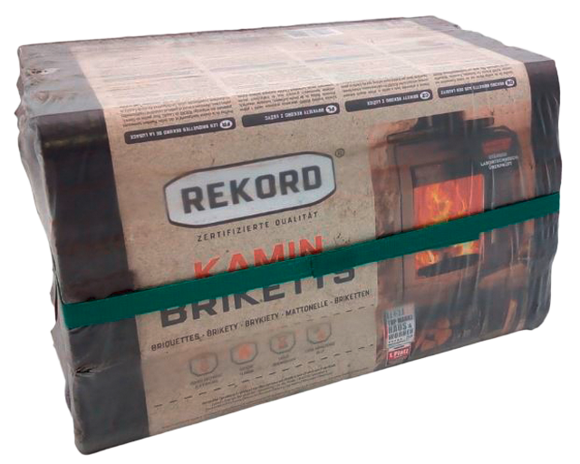 REKORD Folien-Kaminbriketts