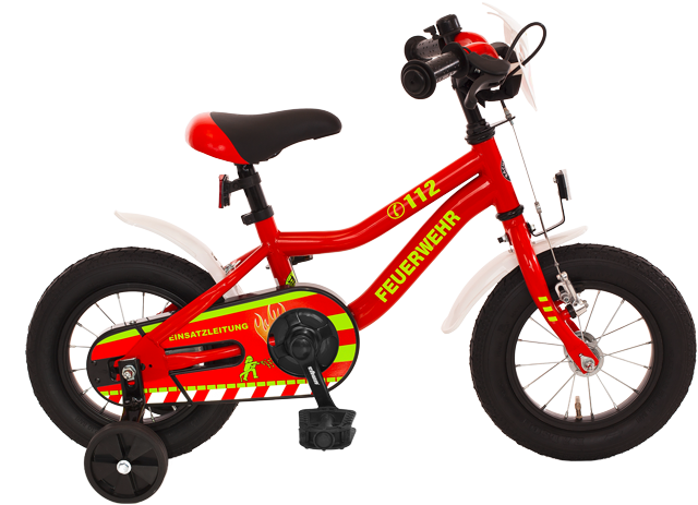 BACHTENKIRCH Kinderfahrrad Kuma Feuerwehr