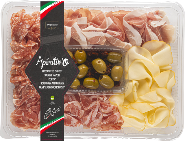 Parma Apéritiv‘o Spezialitäten aus Italien Antipasto Tradizionale oder La Famiglia 