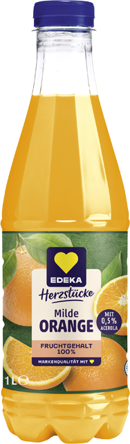 EDEKA Herzstücke Fruchtsaft oder Nektar – 4 Flaschen