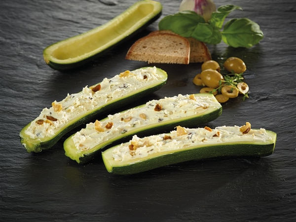 Zucchini-Schiffchen